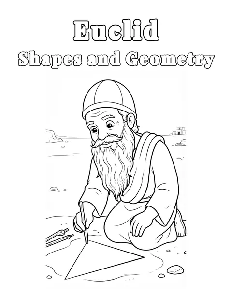 Coloring page preview: Shapes and Geometry